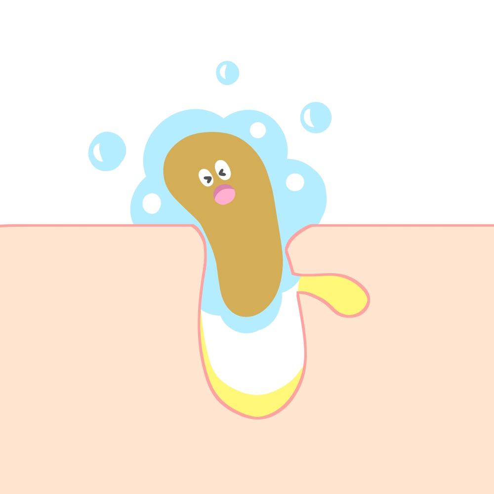 スキンピールバーの泡パックが万能すぎる 脇のニオイ予防にも Masirog ましろぐ